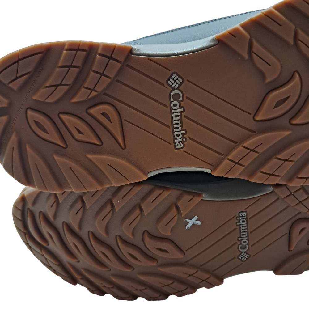 Columbia Meadows Snow Boots 9 Grey Omni-Heat Mid Calf Winter Waterproof Lace Up - Picture 9 of 11